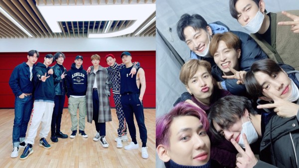 GOT7所有成员同时更新IG自拍合照：「GOT7永远！」