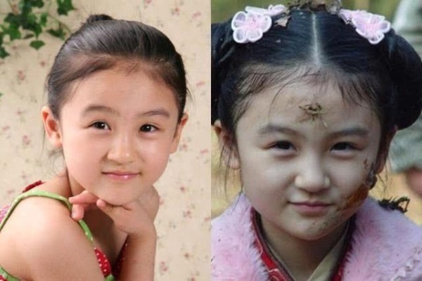 4岁因可爱当童星, 14岁演赵丽颖徒弟被吐槽丑, 17岁瘦成长腿美女
