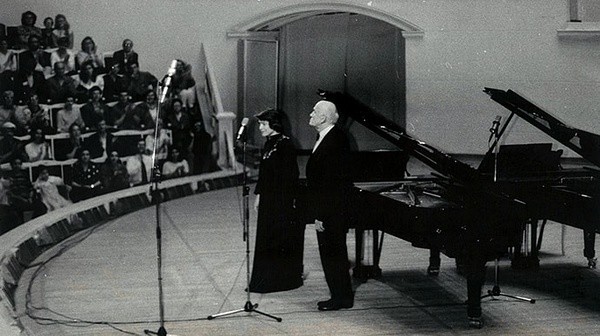 Leonskaja with Richter,1993
