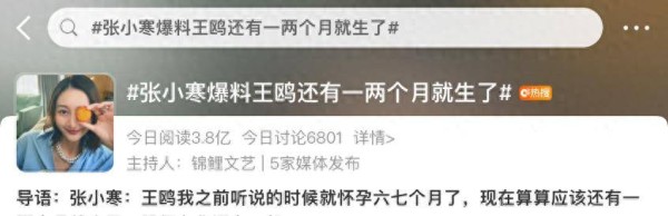 “绯闻女王”王鸥疑似怀孕，孩子生父成谜！网友建议：看留子文章