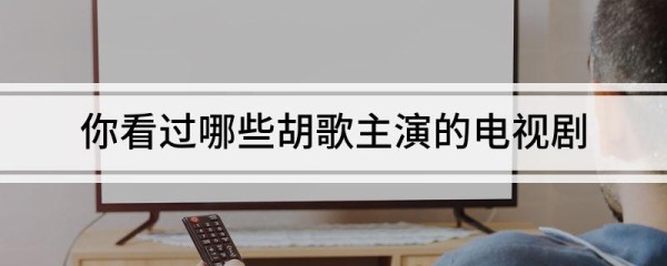 你看过哪些胡歌主演的电视剧
