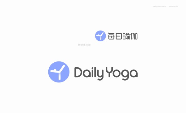每日瑜伽LOGO设计