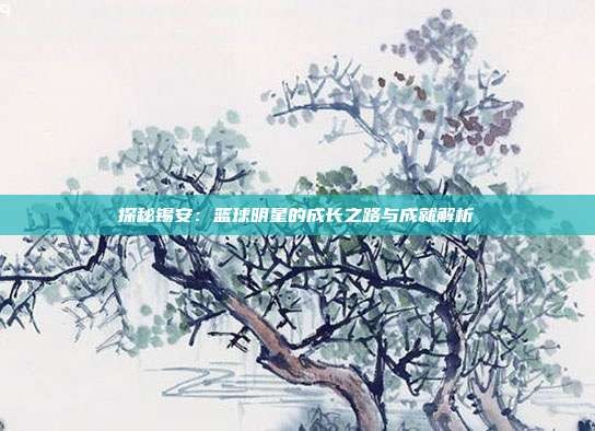 探秘锡安:篮球明星的成长之路与成就解析