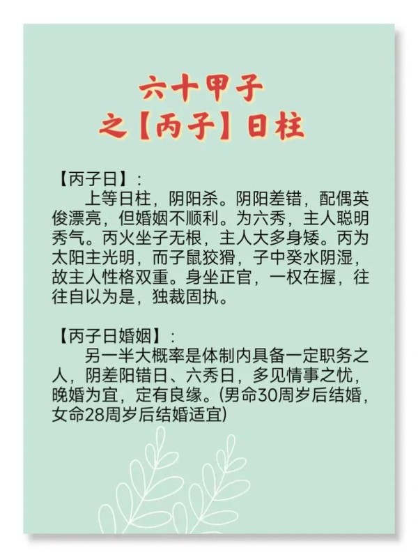 丙子日出生名人明星，揭秘丙子日生人特质