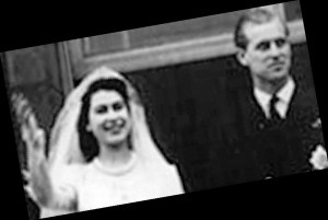 英国女王大婚。
