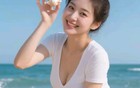 海边一幕让时光静止，她究竟有何魔力？