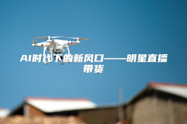 AI时代下的新风口——明星直播带货
