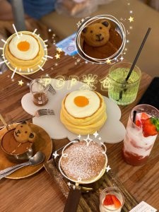 上海探店|明星都不会错过的治愈系太阳松饼