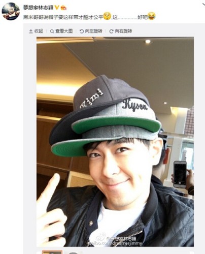 林志颖微博截图