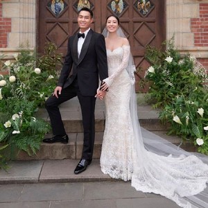 杨祐宁婚礼现场趣事曝光 林心如陈柏霖等送上祝福
