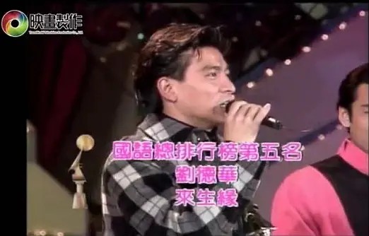 刘德华历年专辑在金曲龙虎榜的各周排名