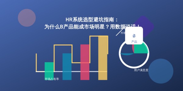HR系统选型避坑指南：为什么B产品能成市场明星？用数据说话！