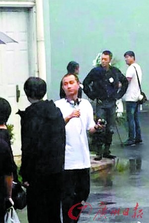 文章在《陆垚知马莉》拍摄现场