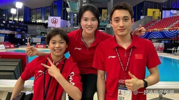 今天北京训练局真热闹！全红婵杨舒予莎莎王艺迪都出现在一个画面