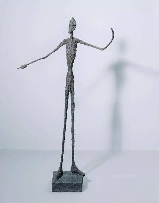 阿尔贝托·贾科梅蒂，《Man Pointing》，1947图片：courtesy of Tate。 ? Alberto Giacometti Estate，ACS/DACS， 2017