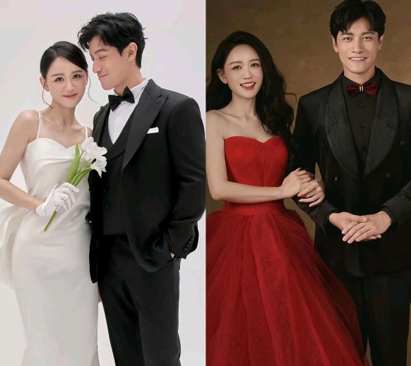陈乔恩终于拍婚纱照了，4999套餐！最像普通人的明星婚纱照