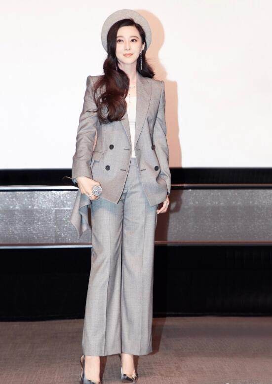 娱乐圈十大女星西装照，范冰冰、杨幂、热巴谁才是攻气十足？