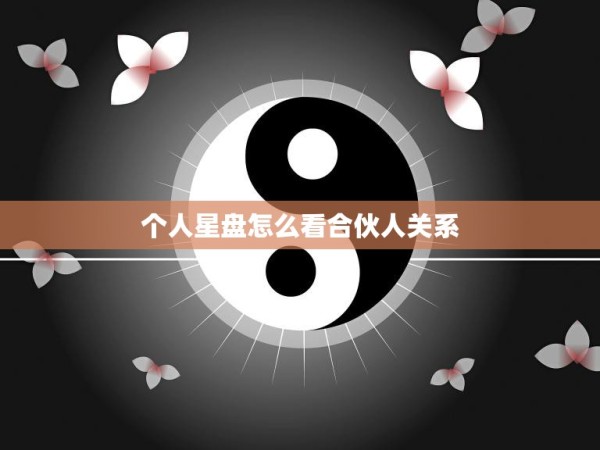 个人星盘怎么看合伙人关系(解析合作伙伴的星座特质) 第3张