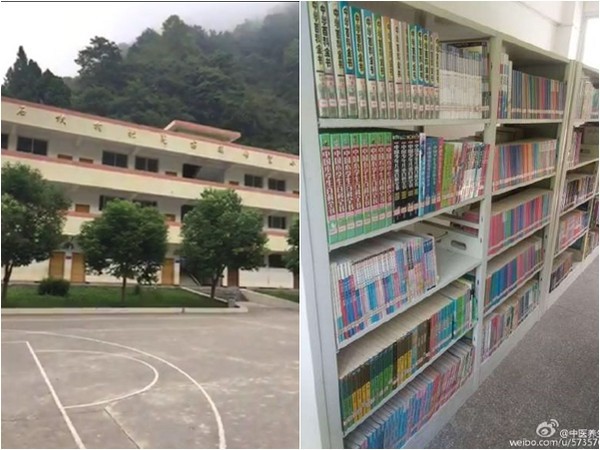 希望小学虽不大,但环境相当整洁。