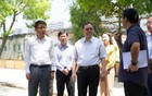 区领导陪同上海市第一生态环境保护督察组检查督察问题点位