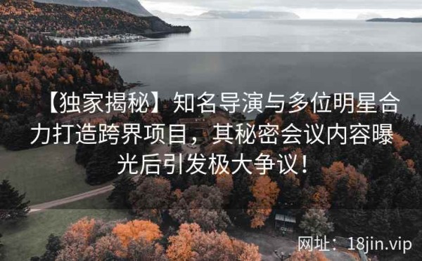 【独家揭秘】知名导演与多位明星合力打造跨界项目，其秘密会议内容曝光后引发极大争议！