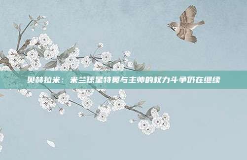 贝赫拉米:米兰球星特奥与主帅的权力斗争仍在继续