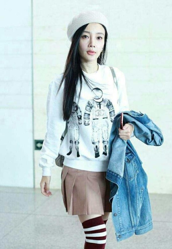 李小璐的少女心、刘雯的时髦感,她们的街拍,为什么这么美!