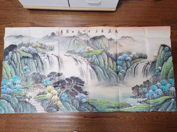 张大千山水画：绘尽山河万象，演绎艺术传奇