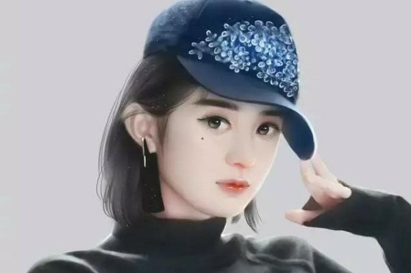 女明星的漫画照，赵丽颖杨幂可爱迪丽热巴惊艳！