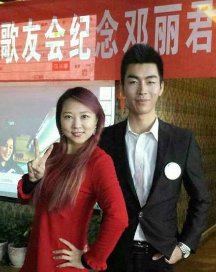 刘清沨和内地女歌手朱丽莉