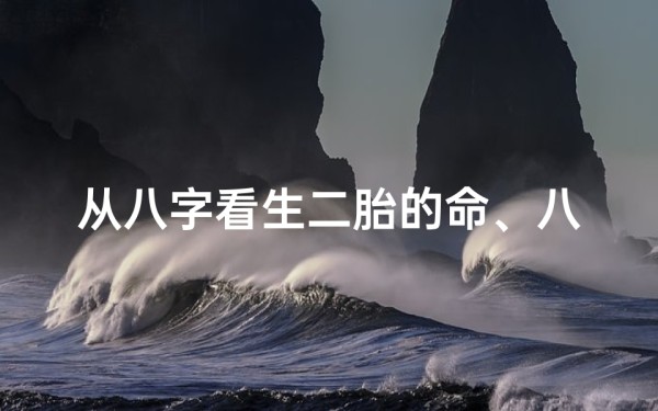 从八字看生二胎的命、八字揭秘:如何从八字看生二胎的命