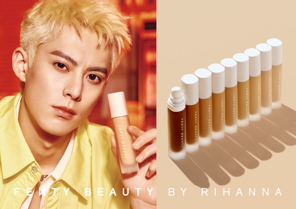 “风蕾棣火”多元玩妆 FENTY BEAUTY BY RIHANNA正式宣布王鹤棣为全球品牌代言人