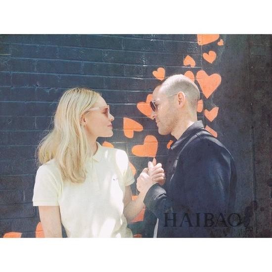 凯特·波茨沃斯 (Kate Bosworth) Po与老公Michael Polish私照