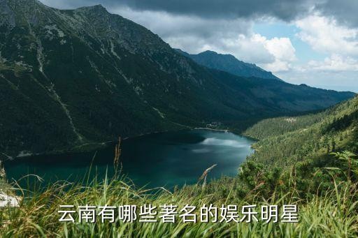 云南有哪些著名的娱乐明星