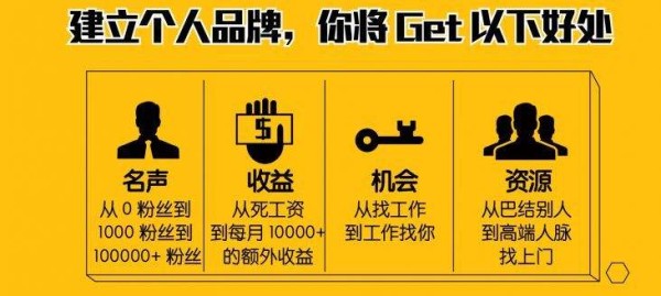 六个建议,这样打造自己的个人品牌,你就会有更好的发展