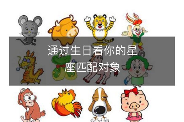 通过生日看你的星座匹配对象