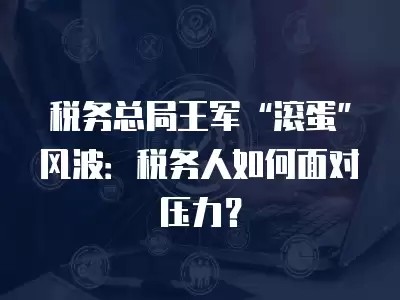 税务总局王军“滚蛋”风波:税务人如何面对压力?