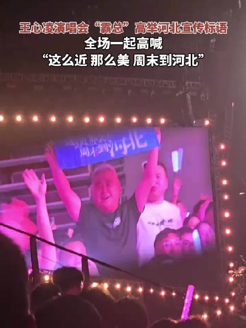 王心凌演唱会全场高喊周末到河北