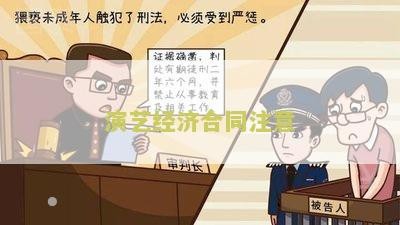 演艺经济合同注意