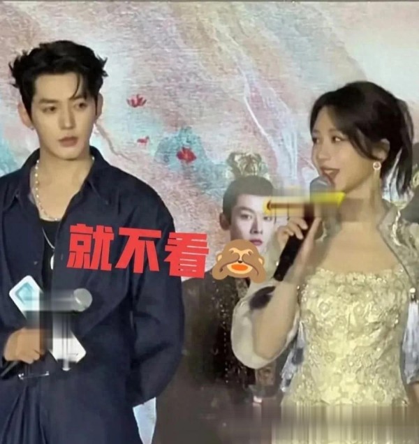 “娱乐圈风云变幻：邓为杨紫见面会互动引热议，情感状态成谜”