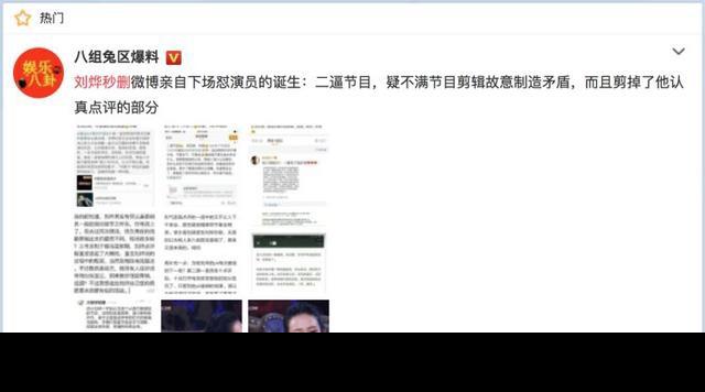 《演员的诞生》全体戏精上身，这档节目越来越火，观众却想换人