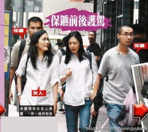 天王刘德华妻子朱丽倩怀孕大肚照首度曝光（图）
