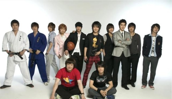 Super Junior早期合照