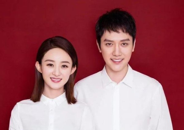 明星结婚照，赵丽颖冯绍峰养眼，小李琳经超青春，还是他俩最甜蜜