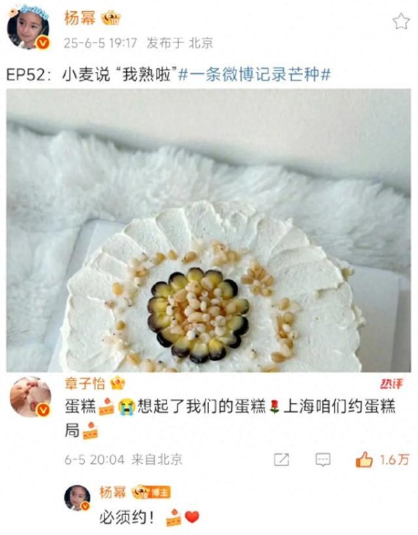 章子怡杨幂蛋糕局合照
