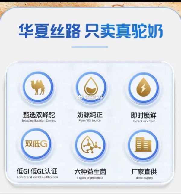 华夏丝路配方驼乳粉里没有驼？ 明星代言热销过亿产品被曝“零驼奶”