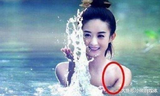 明星尴尬影视穿帮：赵丽颖的这场沐浴戏，赵丽颖露了啥？