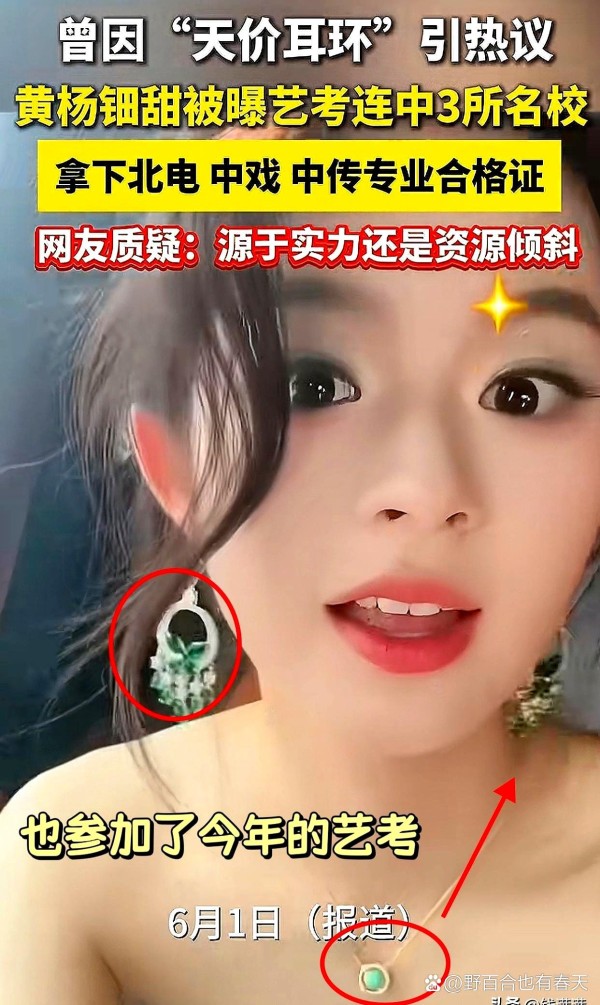 黄杨钿甜：娱乐圈的