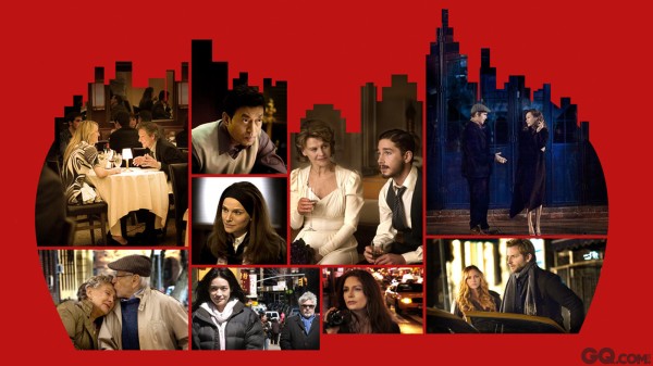 结合多位导演拍摄11部短片而成的《纽约，我爱你》不仅仅在演员上众星云集，导演也都大有来头，包括了中国的姜文、日本的岩井俊二、美国的布莱 特雷纳（Bratt Ratner）、娜塔莉·波特曼（Natalie Portman），演员方面也找来了奥兰多·布鲁姆（Orlando Bloom）、伊桑·霍克（Ethan Hawke）、克里斯·库珀（Chris Cooper）、舒泣、希亚·拉博夫 （Shia LaBeouf）、布莱德利·库珀（Bradley Cooper）、安迪·加西亚（Andy Garcia）、海登·克里斯滕森（ Hayden Christensen）、李美琪（Maggie Q）、舒淇 （Qi Shu） ……，透过纽约不同区域的人物对于爱的渴望与追求，建构一个看似无关却紧紧相连的故事。
