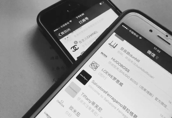 5有数据显示45%的受访者表示他们的奢侈品大多是通过网络渠道购买，其中，微信成为国内移动互联网最大的流量入口.jpg